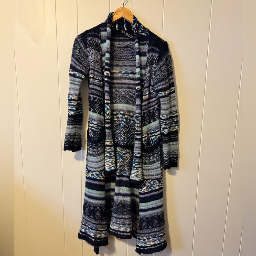 SWEATER DUSTER Multicolored SZ M